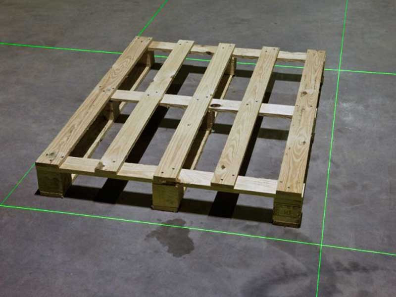 Display of pallet locations